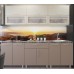 Кухонный гарнитур Bafimob Modern (High Gloss) 2.4m glass Beige/Cappuccino Кухонный гарнитур Bafimob Modern (High Gloss) 2.4m glass Beige/Cappuccino