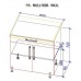 Кухонный гарнитур Bafimob Modern MDF 2.0m glass Dub Konkordiya