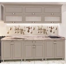 Кухонный гарнитур Bafimob Modern MDF 2.0m glass Dub Konkordiya