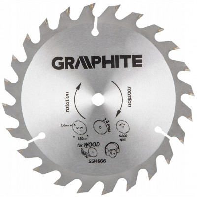 Диск для резки Graphite 55H666