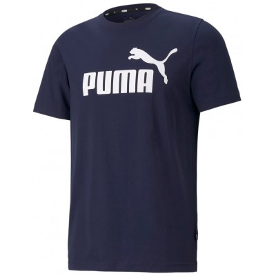 Tricou bărbătesc Puma ESS Logo Tee Peacoat L