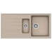 Кухонная мойка + смеситель Schock Set Element D-150 Sabbia + Plutos Sabbia
