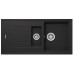 Кухонная мойка + смеситель Schock Set Element D-150 Onyx + Plutos Onyx
