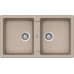Кухонная мойка + смеситель Schock Set Element N-200 Sabbia + Plutos Sabbia