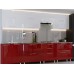 Кухонный гарнитур Bafimob Quadro (High Gloss) 3.0m +tandembox White/Red Кухонный гарнитур Bafimob Quadro (High Gloss) 3.0m +tandembox White/Red