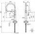 Baterie bucătărie Gessi 316 Flessa 60010-239