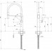 Baterie bucătărie Gessi 316 Meccanica 60012-239