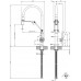 Смеситель для кухни Gessi Officine Volantino 60205-125