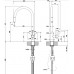 Baterie bucătărie Gessi Helium 60077-031