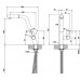 Baterie bucătărie Gessi Incline 50007-031