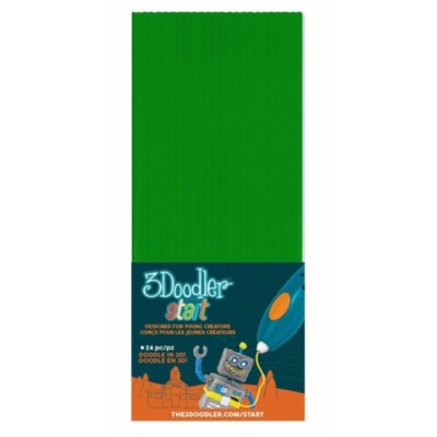 Set tije pentru 3D-pix 3Doodler Start Green 24 (3DS-ECO07)