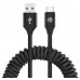 Cablu USB Tellur Type-C 3A 1.8m Black (TLL155395)