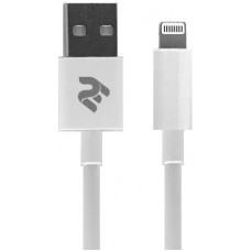 Cablu USB 2E USB 2.4 to Lighting 1m White (2E-CCLAB-WT)