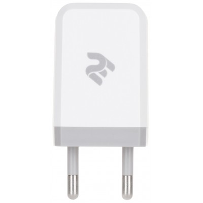 Зарядное устройство 2E Wall Charger USB White (2E-WC1USB2.1A-W)