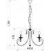 Люстра Zumaline Novia RLD94217-6A