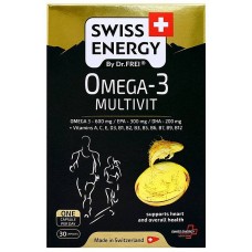 Витамины Swiss Energy Omega-3 Multivit 30caps