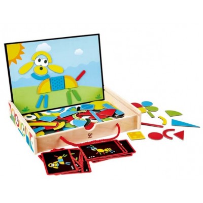 Joc educativ Hape Magnetic Art Box (E1631A)