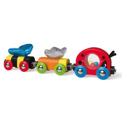 Поезд Hape Lucky Ladybug and Friends (E3806A)