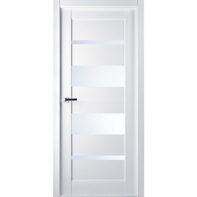 Межкомнатная дверь Belwooddoors Mirella Bianca Nobile Glass 200x60