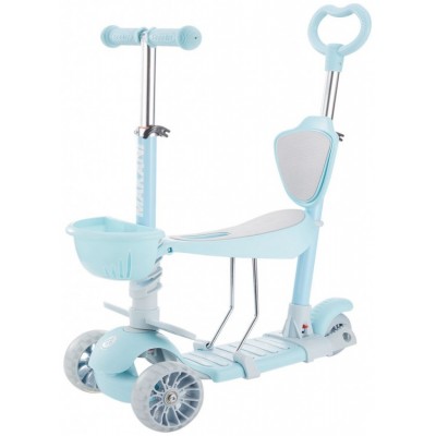 Trotinetă Kikka Boo BonBon 4in1 Candy Blue (31006010097)