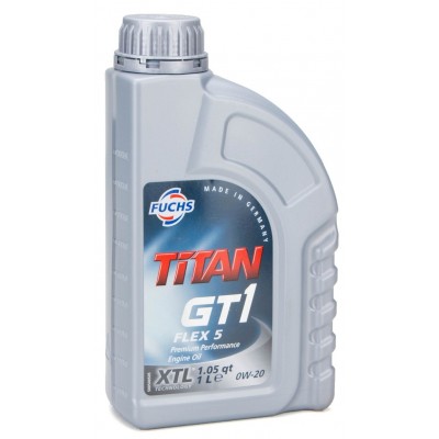 Ulei de motor Fuchs Titan GT1 Flex 5 0W-20 1L