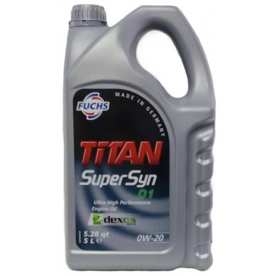 Ulei de motor Fuchs Titan Supersyn D1 0W-20 5L