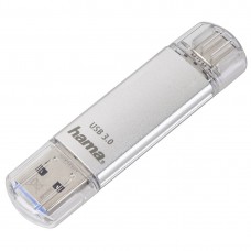 USB Flash Drive Hama C-Laeta 64Gb Silver (124163)