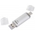 USB Flash Drive Hama C-Laeta 128Gb Silver (181073)