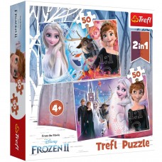 Пазл Trefl 2in1 Frozen 2 (90904)