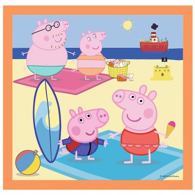 Puzzle Trefl 3in1 Inventive Peppa Pig (34852)