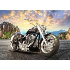 Puzzle Trefl 500 Black Motorcycle (37384)