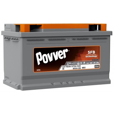 Аккумулятор Povver 12V 110Ah 970A (L6.110.092.A)