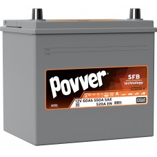 Аккумулятор Povver 12V 60Ah 550A (D23.60.052.A)