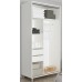 Шкаф-купе Mobildor-Lux Aron S 1000 (8681 Alb Briliant) Desen