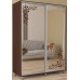 Шкаф-купе Mobildor-Lux Aron S 1600 (2226 Wenghe) Desen