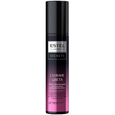 Термозащитный спрей для волос Estel Secrets Siyanie 200ml