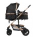 Carucior Kikka Boo Amaia 3 in 1 All Black