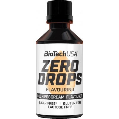 Suplimente speciale Biotech Zero Drops Cookies & Cream 50ml