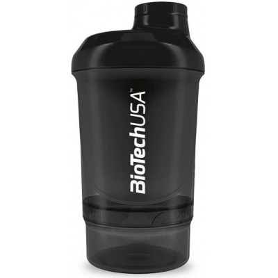 Шейкер для спортивного питания Biotech Nano Shaker Black 300ml