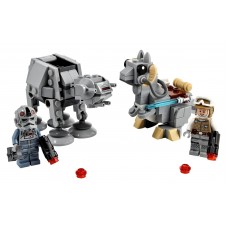 Set de construcție Lego Star Wars: AT-AT vs. Tauntaun Microfighters (75298)