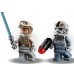 Set de construcție Lego Star Wars: AT-AT vs. Tauntaun Microfighters (75298)