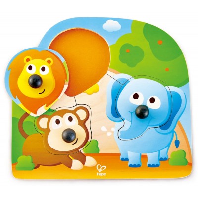 Развивающий набор Hape Big Nose Jungle Puzzle (E1310A)