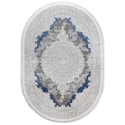 Ковёр Made in Turkey Violet Cream/Blue (2614B_A3138) 2.00x2.90m Oval