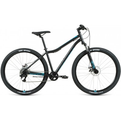 Bicicletă Forward Sporting 29 2.2 Disc (2020-2021) 17 Black/Turquoise