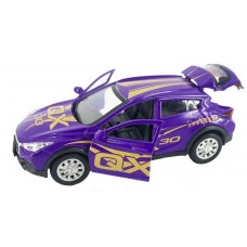 Mașină Technopark Glamcar - Infiniti QX30 Purple