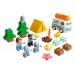 Set de construcție Lego Duplo: Family Camping Van Adventure (10946)