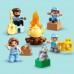 Set de construcție Lego Duplo: Family Camping Van Adventure (10946)