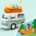 Set de construcție Lego Duplo: Family Camping Van Adventure (10946)