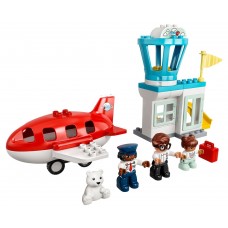 Set de construcție Lego Duplo: Airplane & Airport (10961)