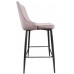 Scaun de bar Deco Clasic Pudra/Black legs